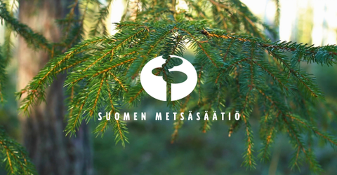 metsäkuva ja logo