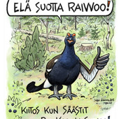 kipinä riistametsänhoitoon kampanja Elä suotta raivvoo